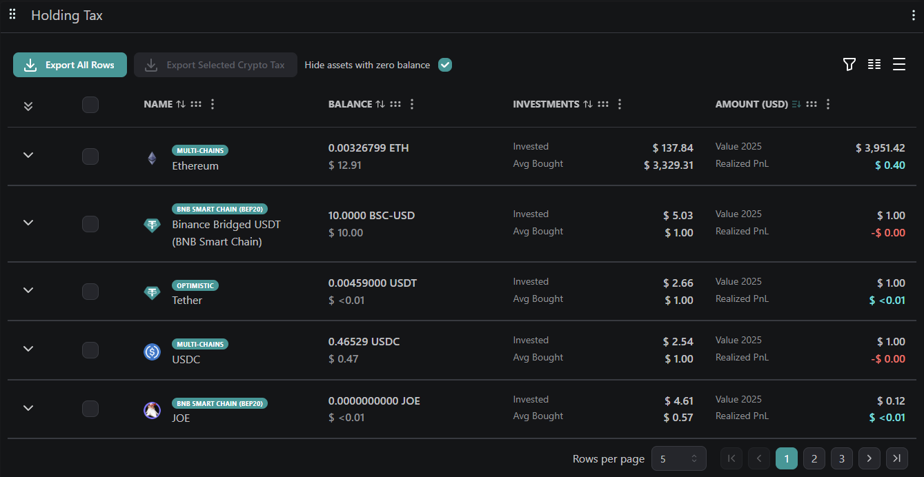 Wag3s Product Screenshot /components/tax-2.png